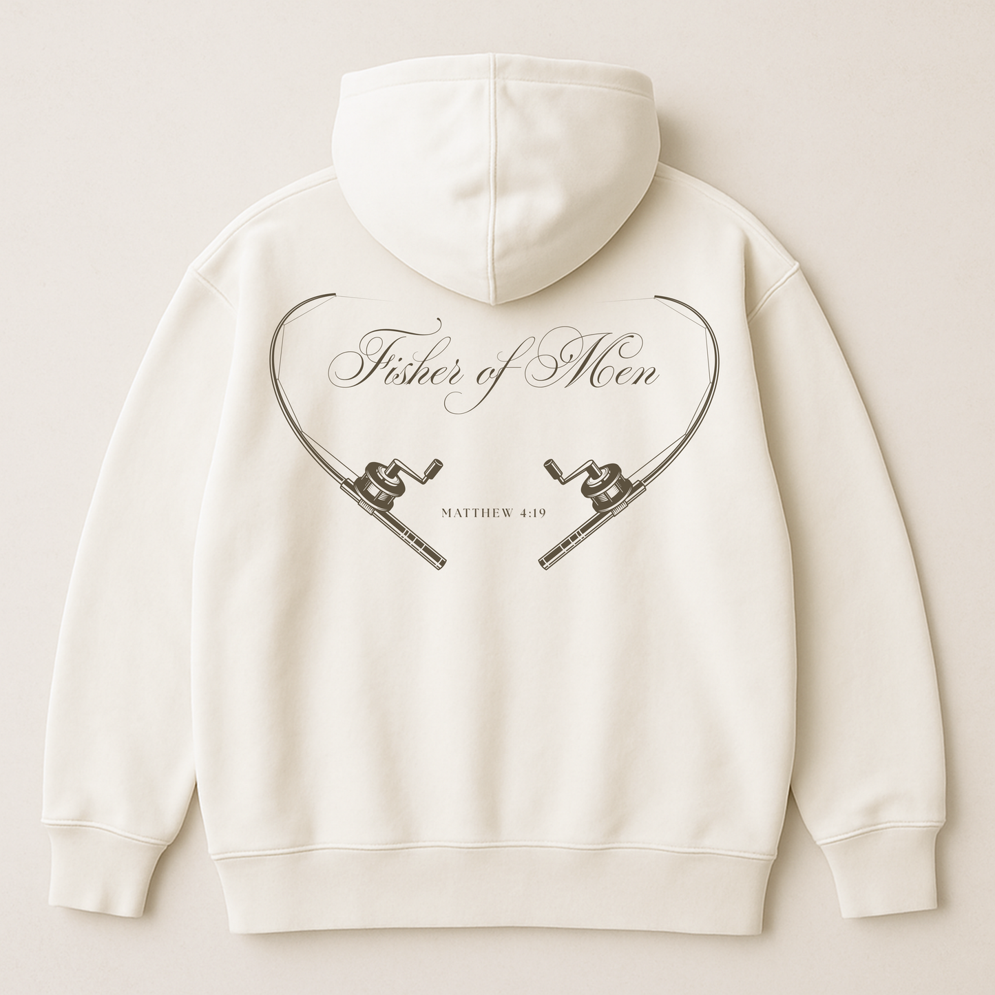 "Matthew 4:19 - Fisher of Men" Premium Oversized Hoodie