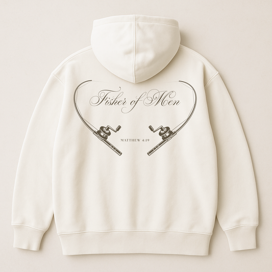 "Matthew 4:19 - Fisher of Men" Premium Oversized Hoodie
