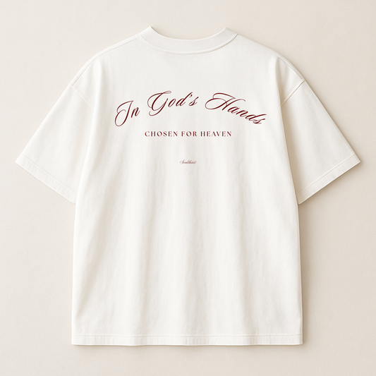 "In Gods Hands" Premium Oversized Shirt