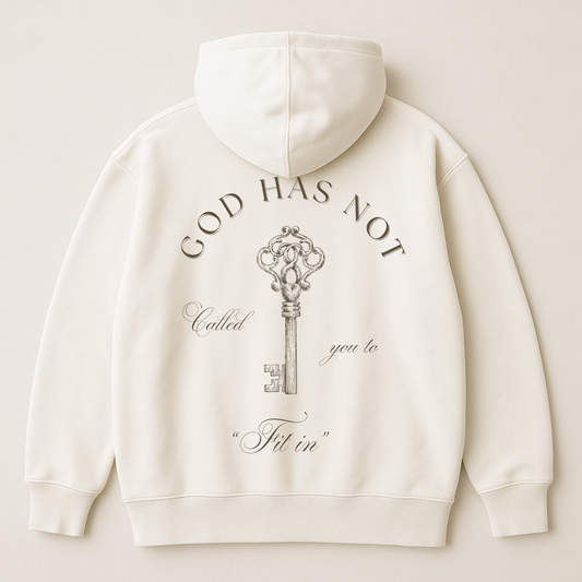 "Not Called To Fit In" Premium Oversized Hoodie