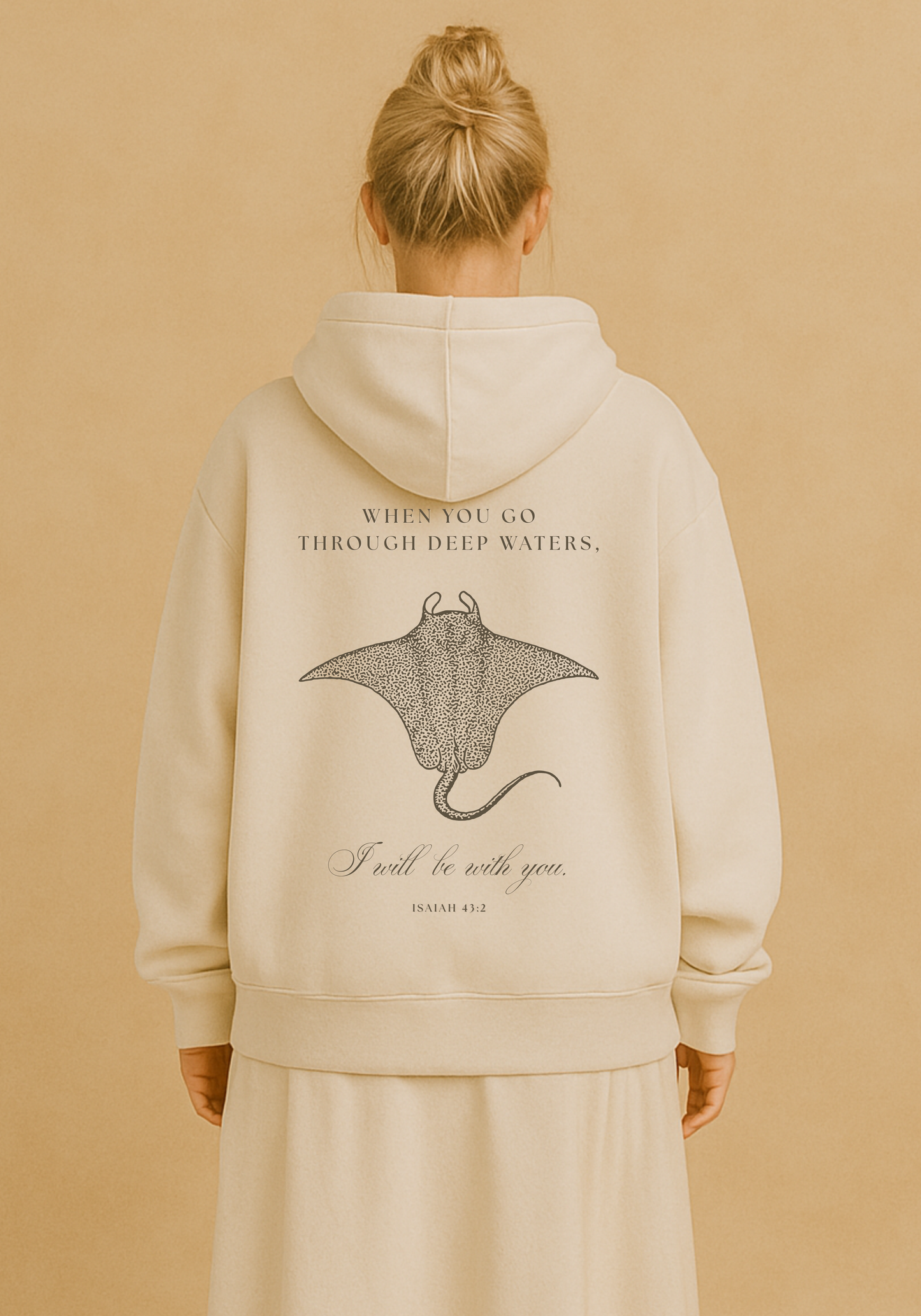 "Deep Waters" Premium Oversized Hoodie