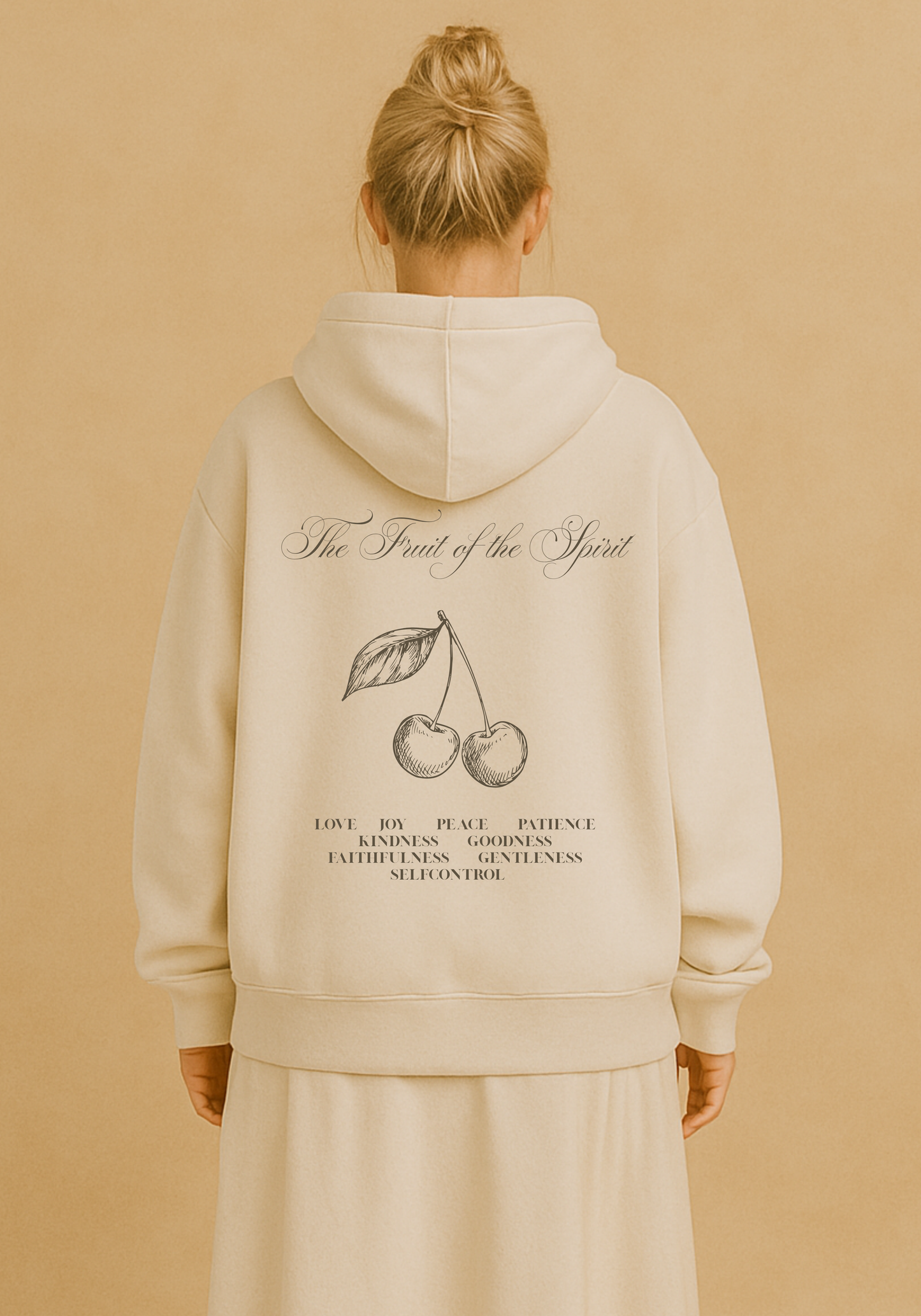 "Fruit of the Spirit" Premium Oversized Hoodie