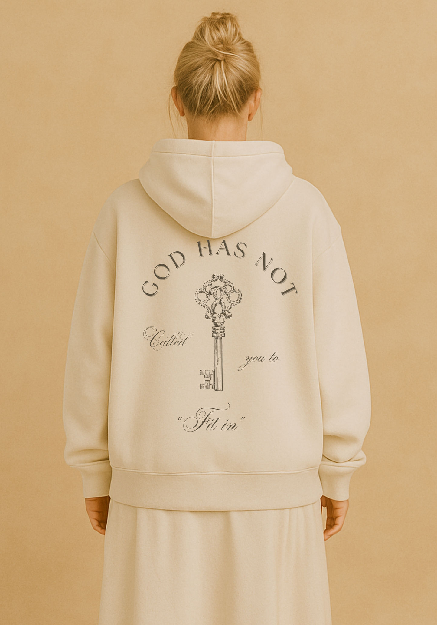 "Not Called To Fit In" Premium Oversized Hoodie