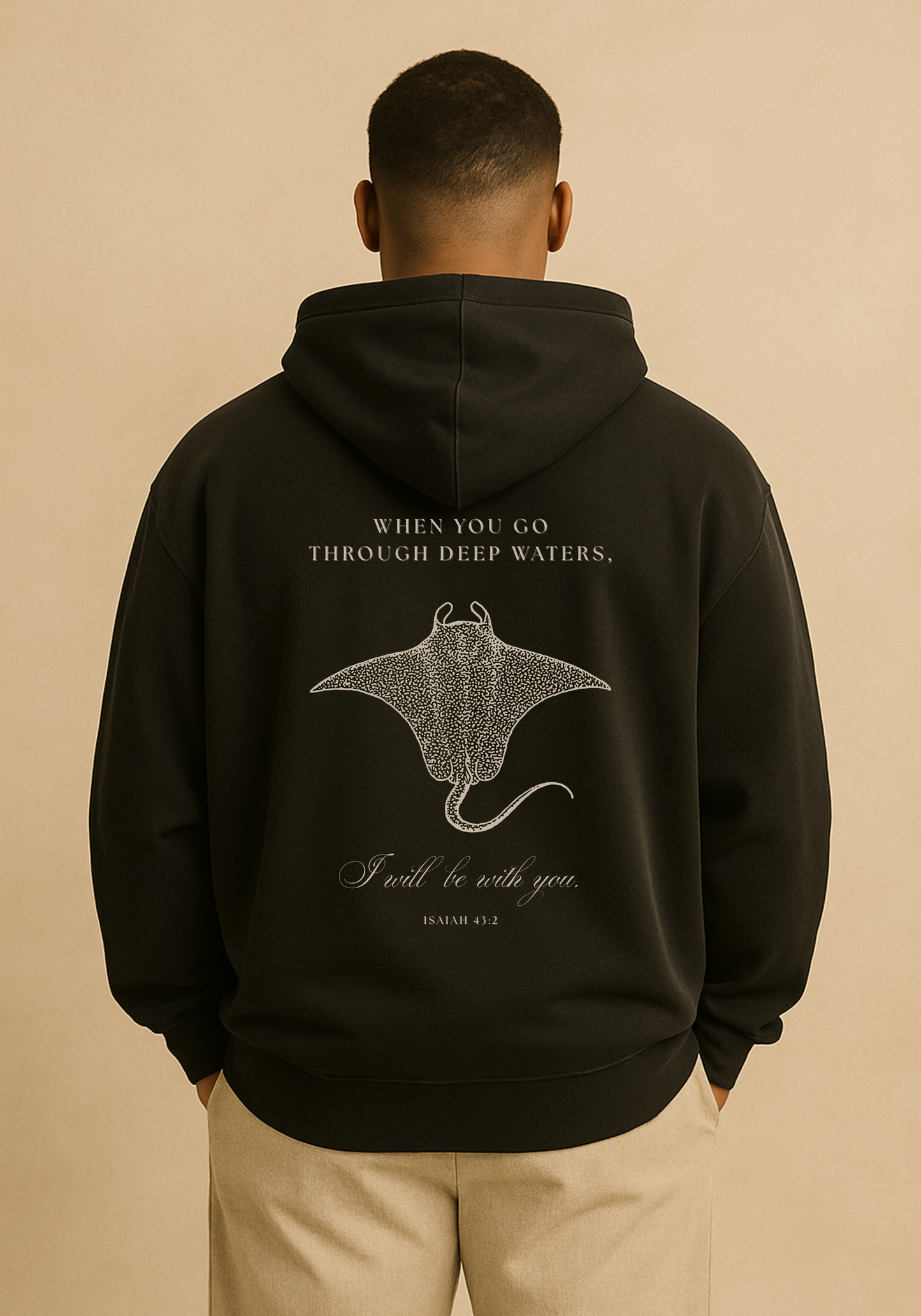 "Deep Waters" Premium Oversized Hoodie