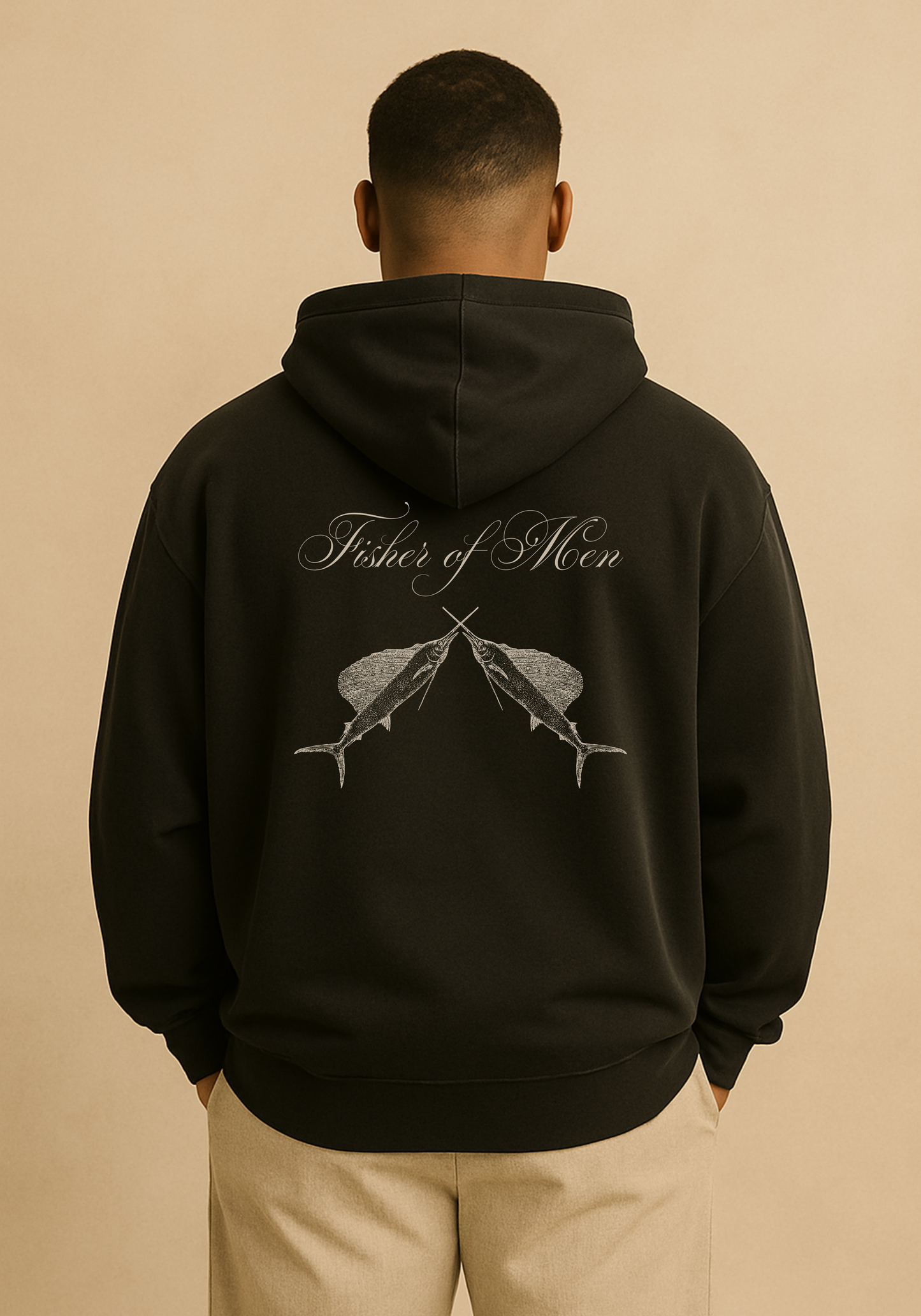 "Fisher of Men" Premium Oversized Hoodie