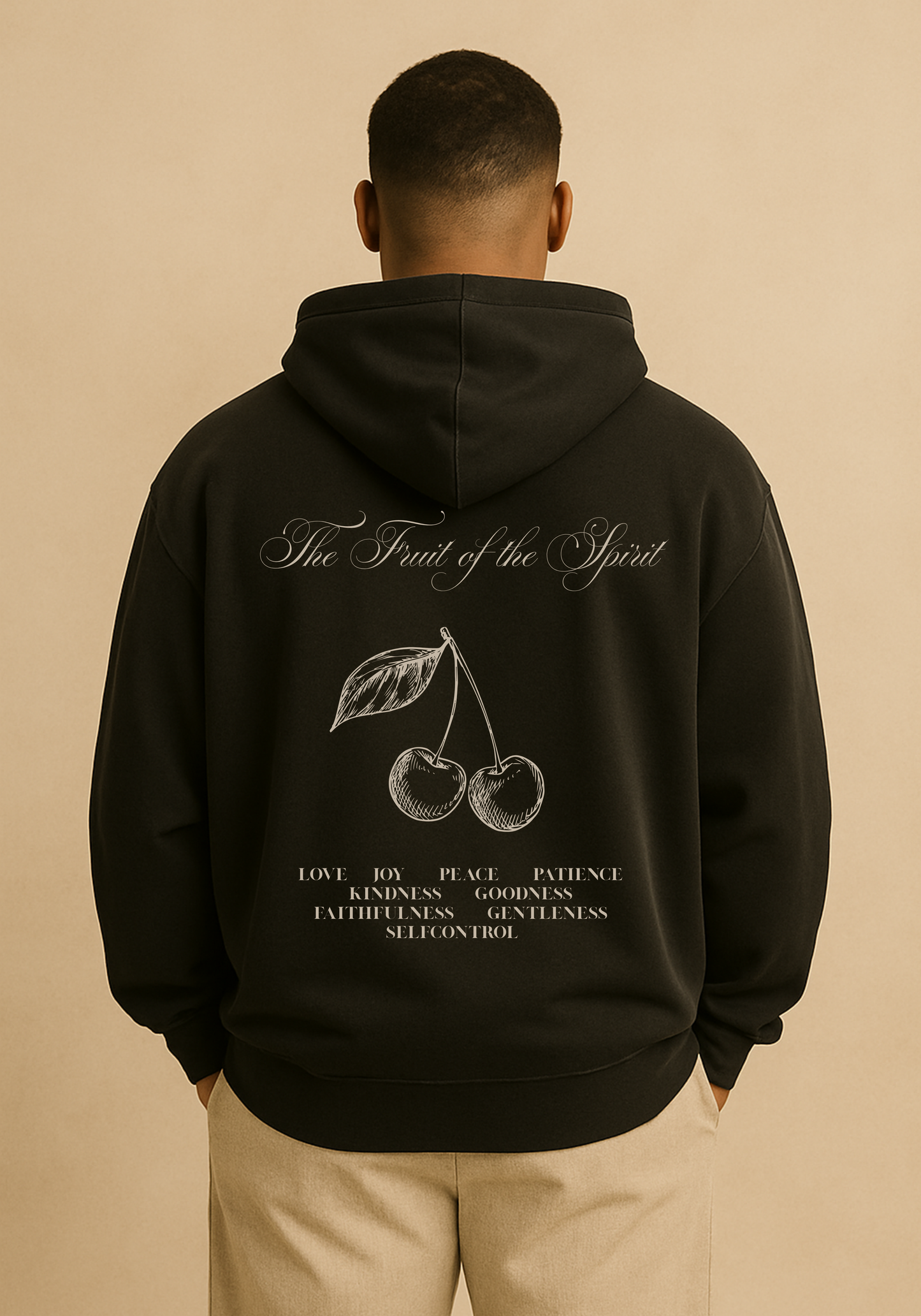 "Fruit of the Spirit" Premium Oversized Hoodie