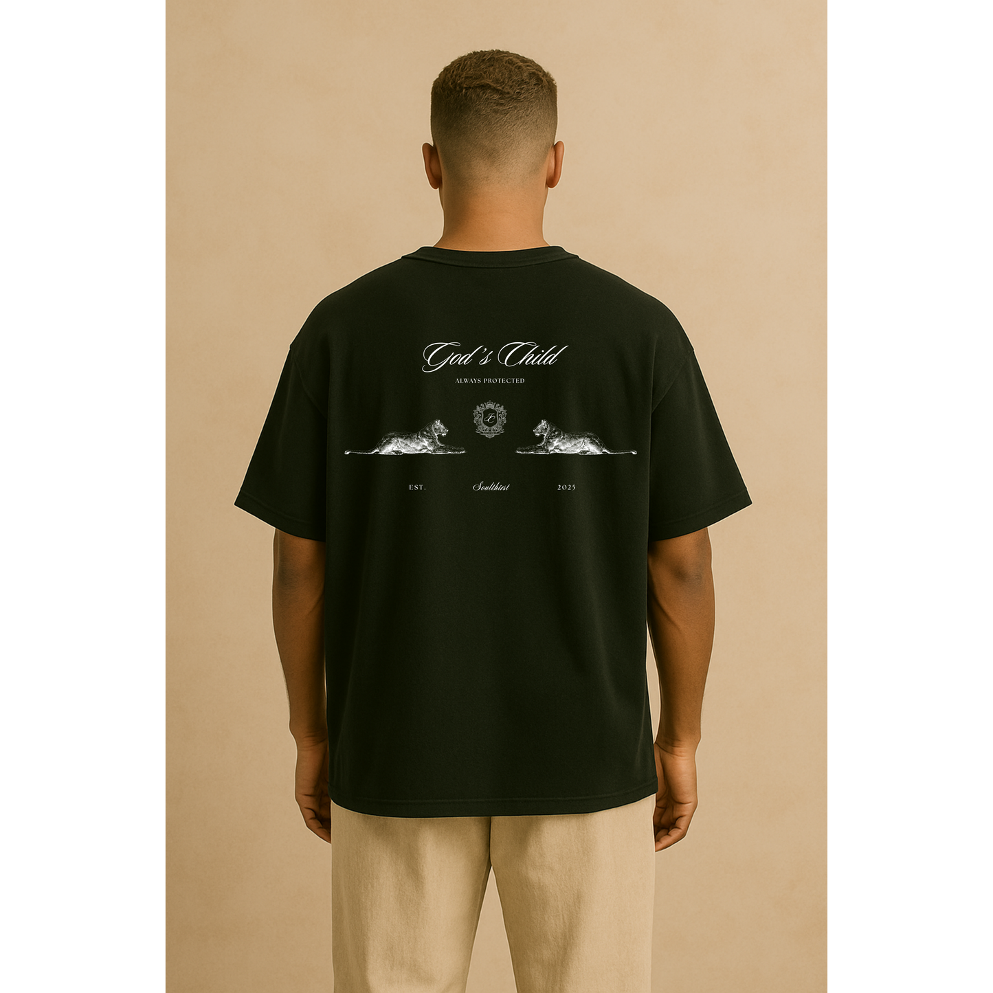 "Gods Child" Premium Oversized Shirt
