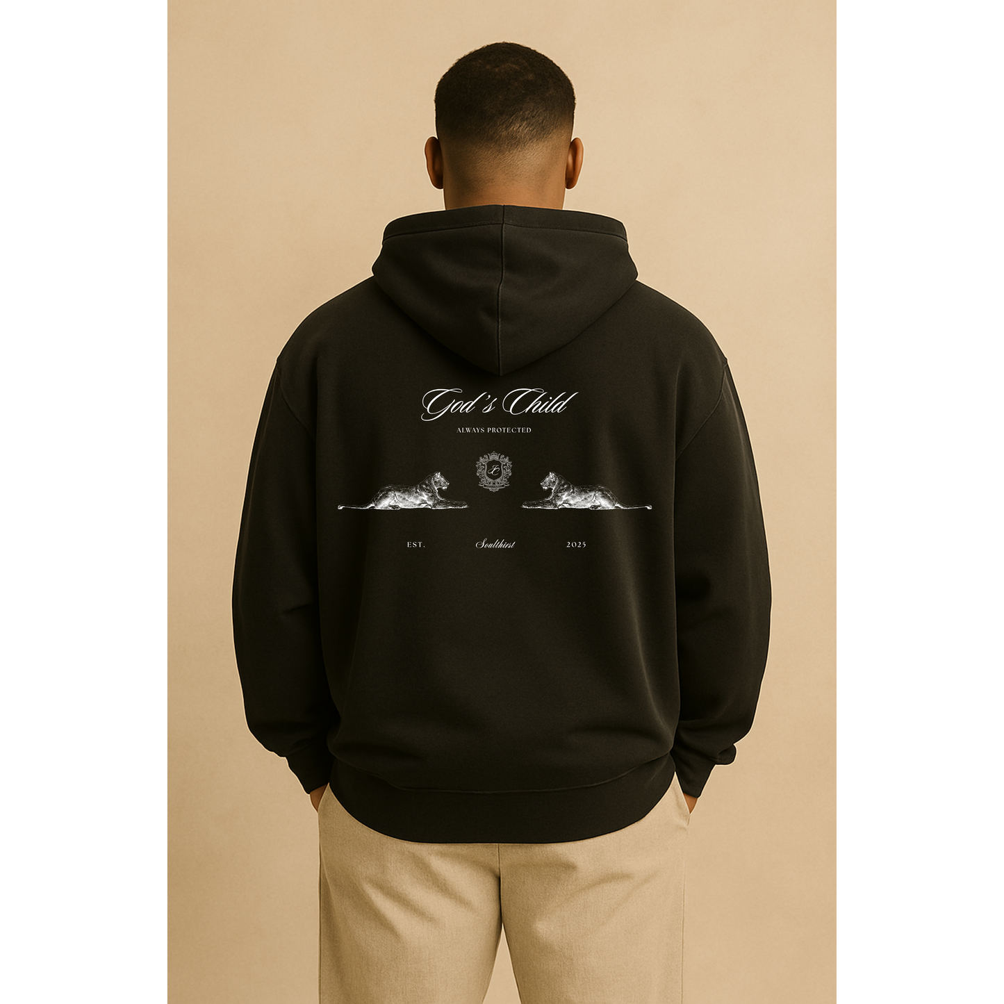 "Gods Child" Premium Oversized Hoodie