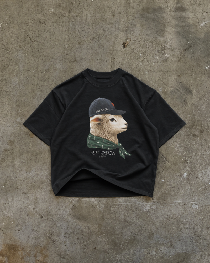 "JESUS LOVES YOU SHEEP" TEE