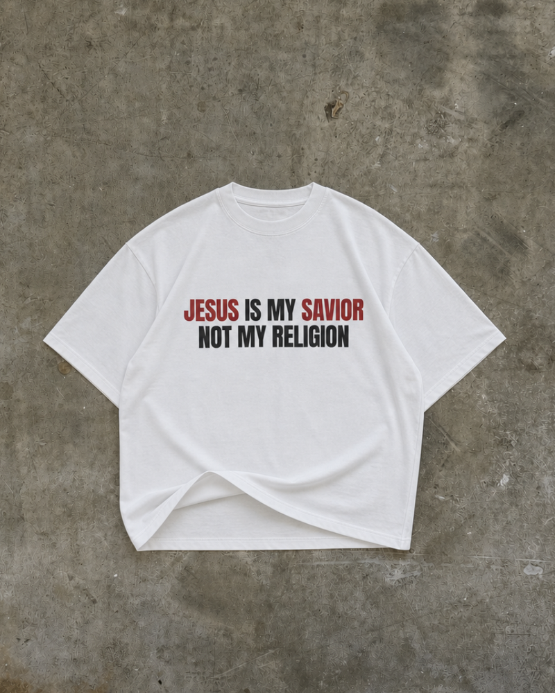 "JESUS IS MY SAVIOR" TEE