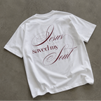 "JESUS SAVED MY SOUL" Premium Oversized Shirt