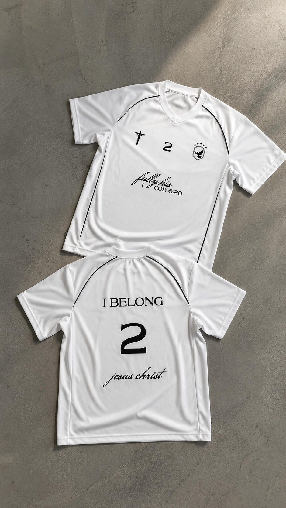 "I BELONG 2 JESUS CHRIST" TRIKOT / JERSEY