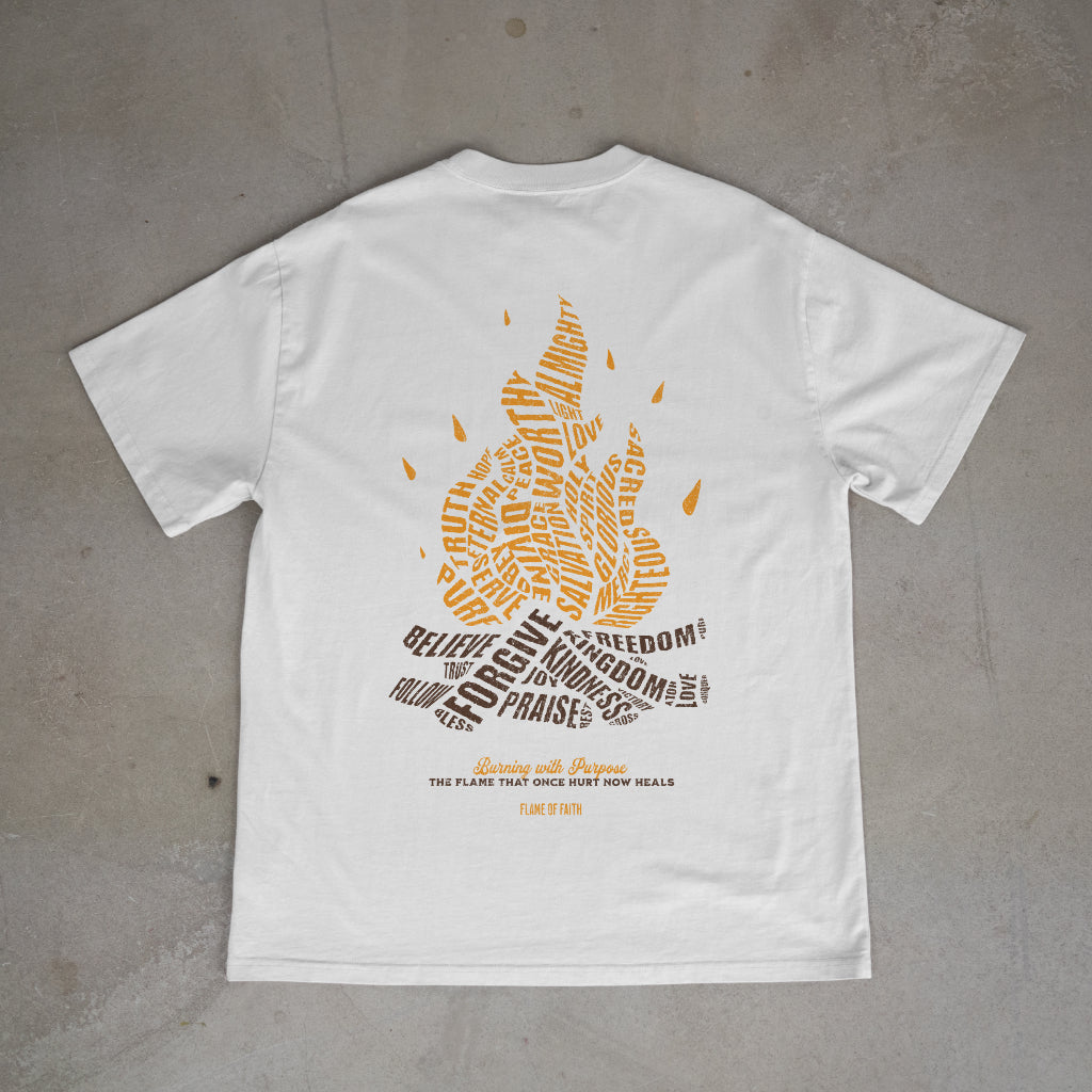 "Flame of Faith" Premium Oversized Shirt