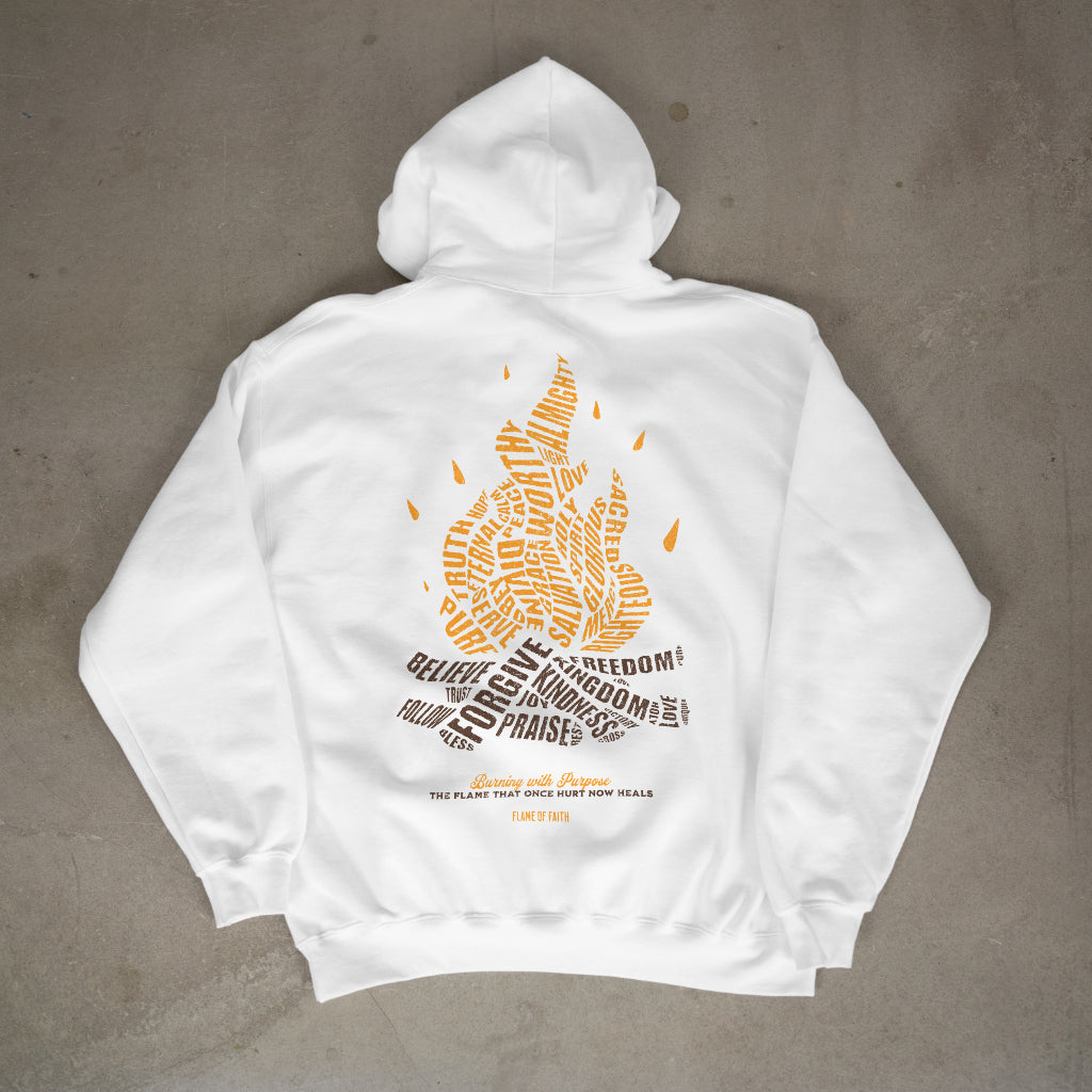 "Flame of Faith" Premium Oversized Hoodie