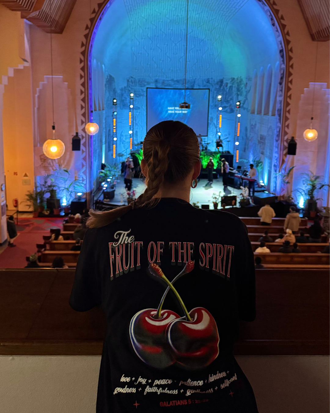 "Fruit of the Spirit" Premium Oversized Shirt