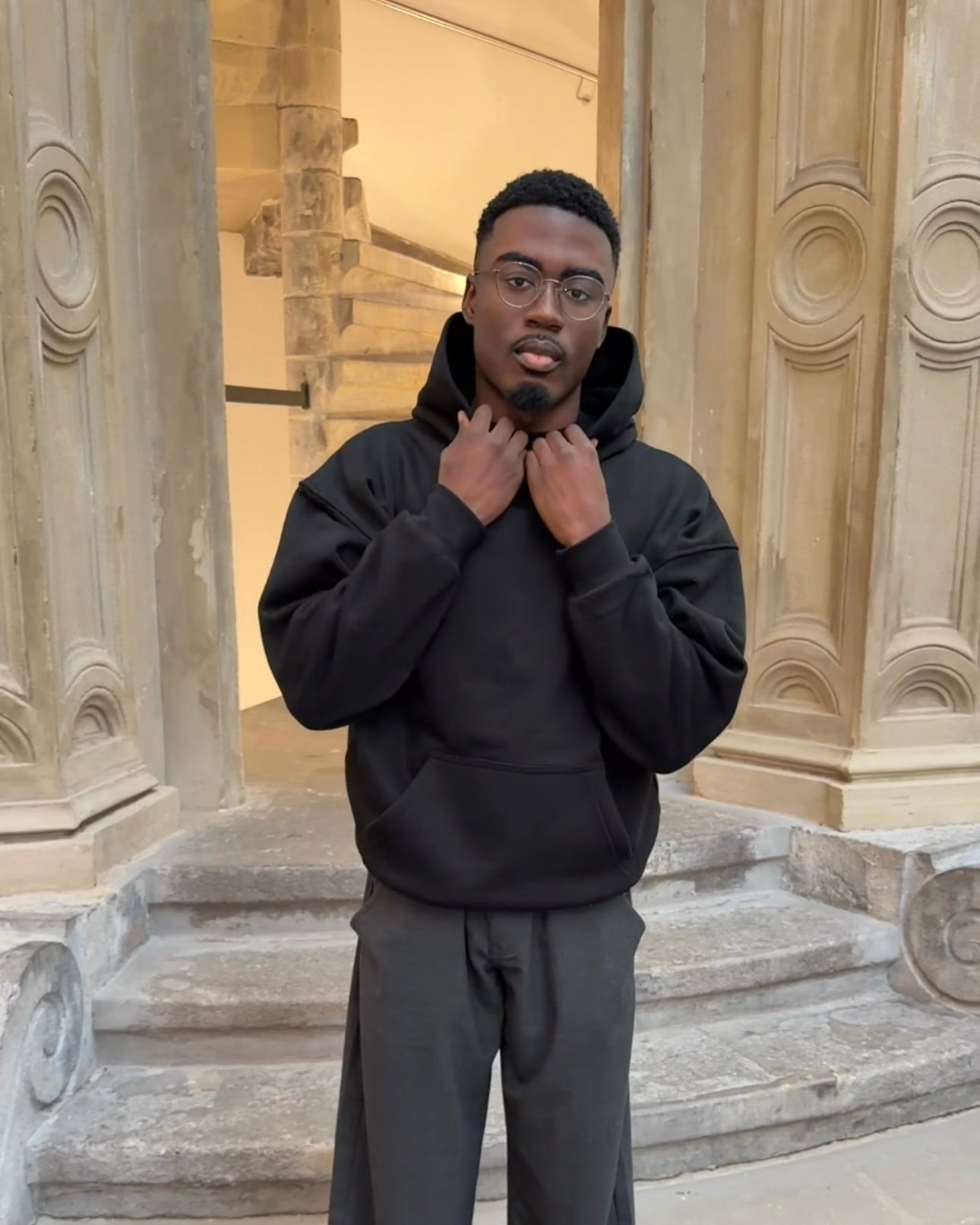 "Jesus is my love language" Premium Oversized Hoodie