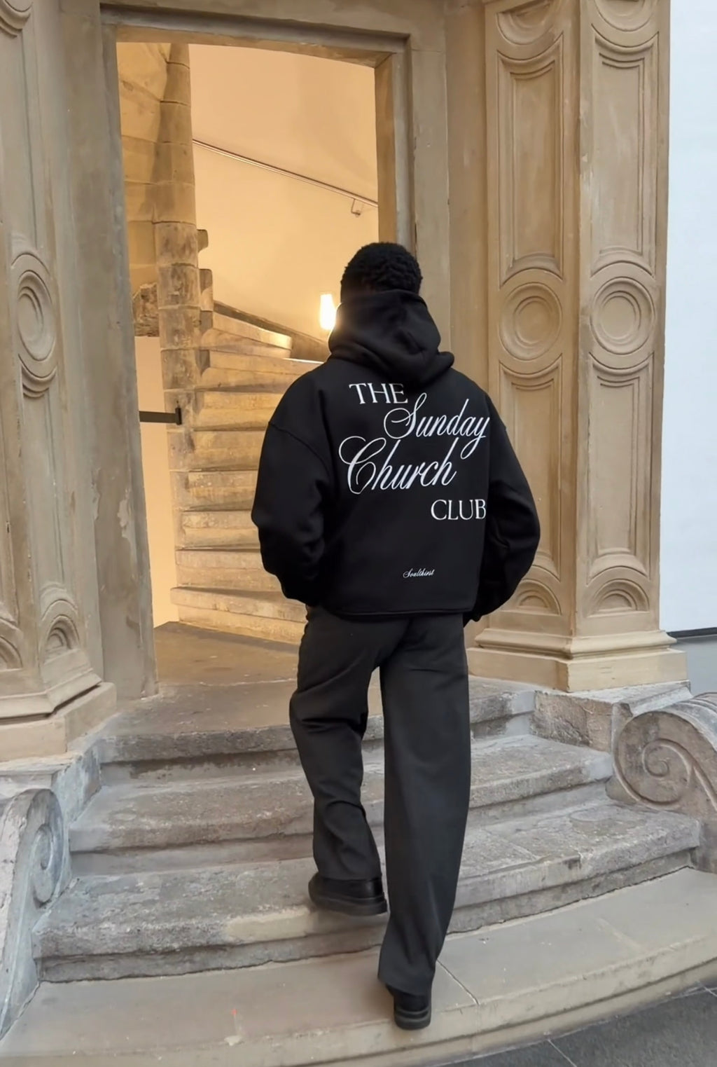 "Sunday Church Club" Premium Oversized Hoodie