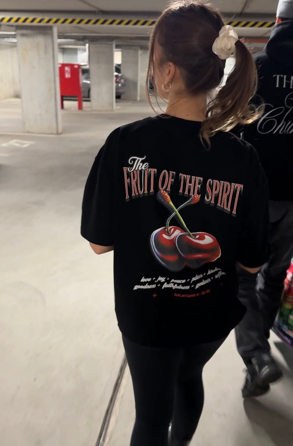 "Fruit of the Spirit" Premium Oversized Shirt