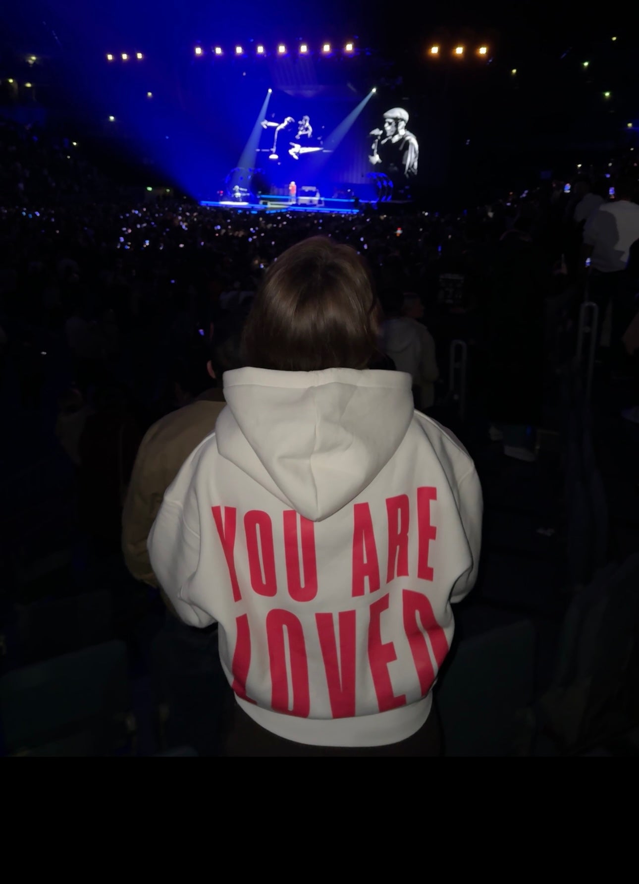 "You are Loved" Bold Premium Oversized Hoodie