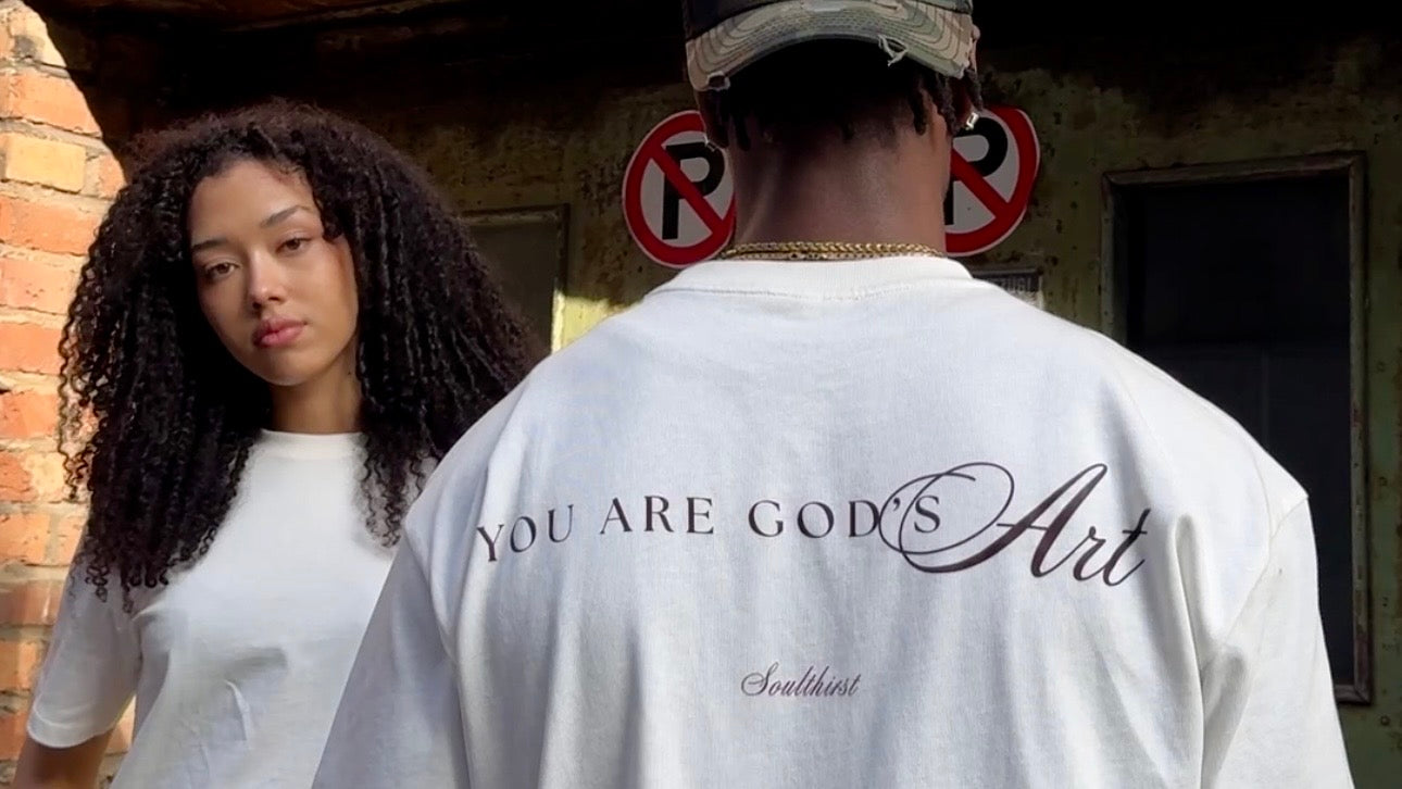 "You Are Gods Art" Premium Oversized Shirt