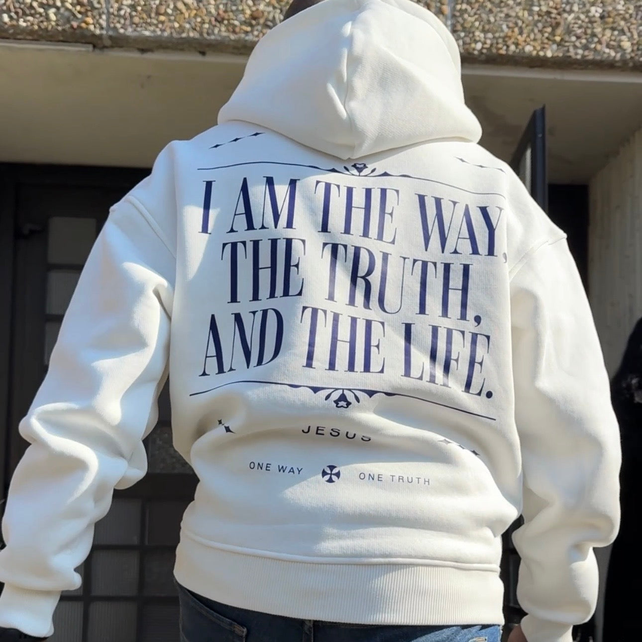 "Way Truth Life" Premium Oversized Hoodie