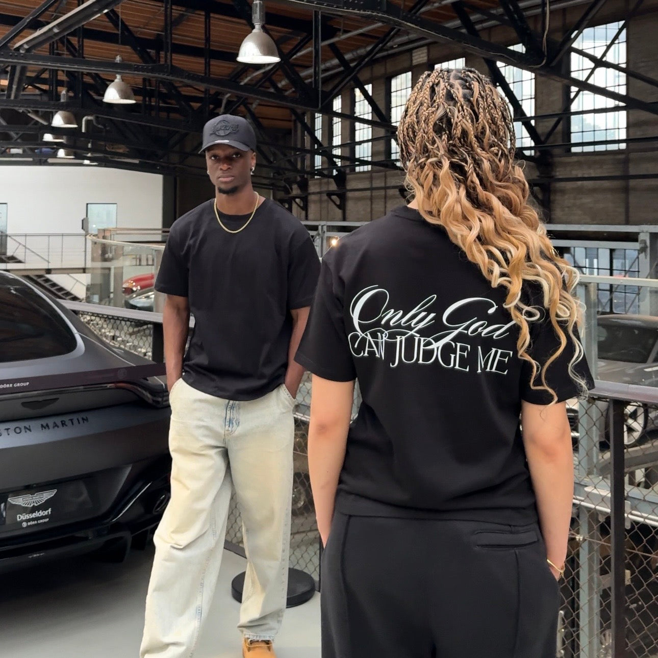 "ONLY GOD CAN JUDGE ME" Premium Oversized Shirt