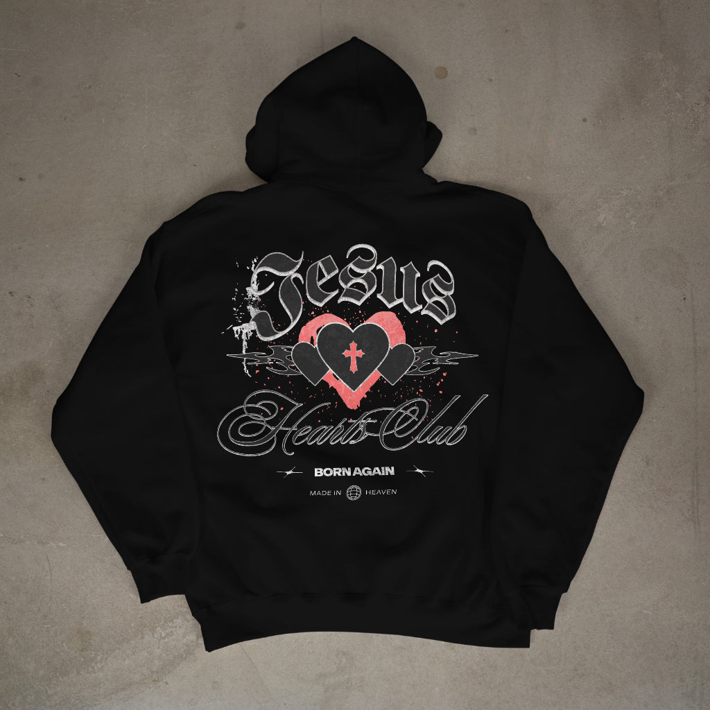 "Jesus Hearts Club" Premium Oversized Hoodie