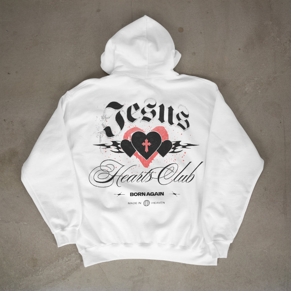 "Jesus Hearts Club" Premium Oversized Hoodie