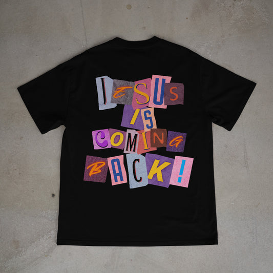 "Jesus is coming back" Premium Oversized Shirt