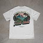 "Jesus leads" Premium Oversized Shirt