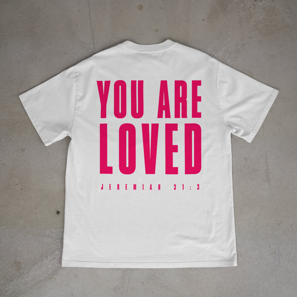 "You are Loved" Bold Premium Oversized Shirt