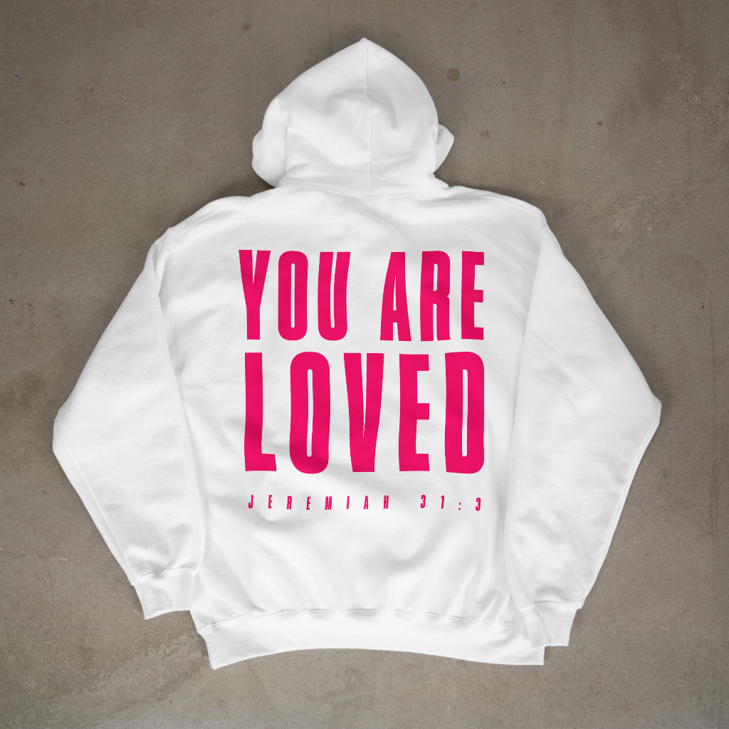 "You are Loved" Bold Premium Oversized Hoodie