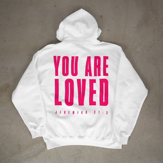 "You are Loved" Bold Premium Oversized Hoodie