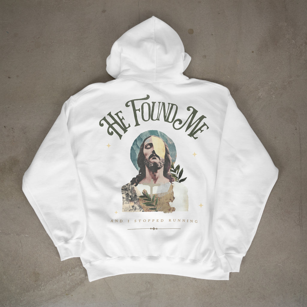 "He Found Me" Premium Oversized Hoodie