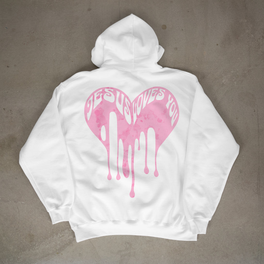 "Jesus Loves You" Premium Oversized Hoodie