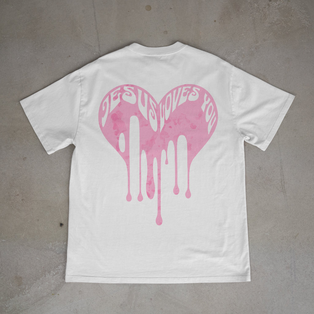 "Jesus Loves You" Premium Oversized Shirt