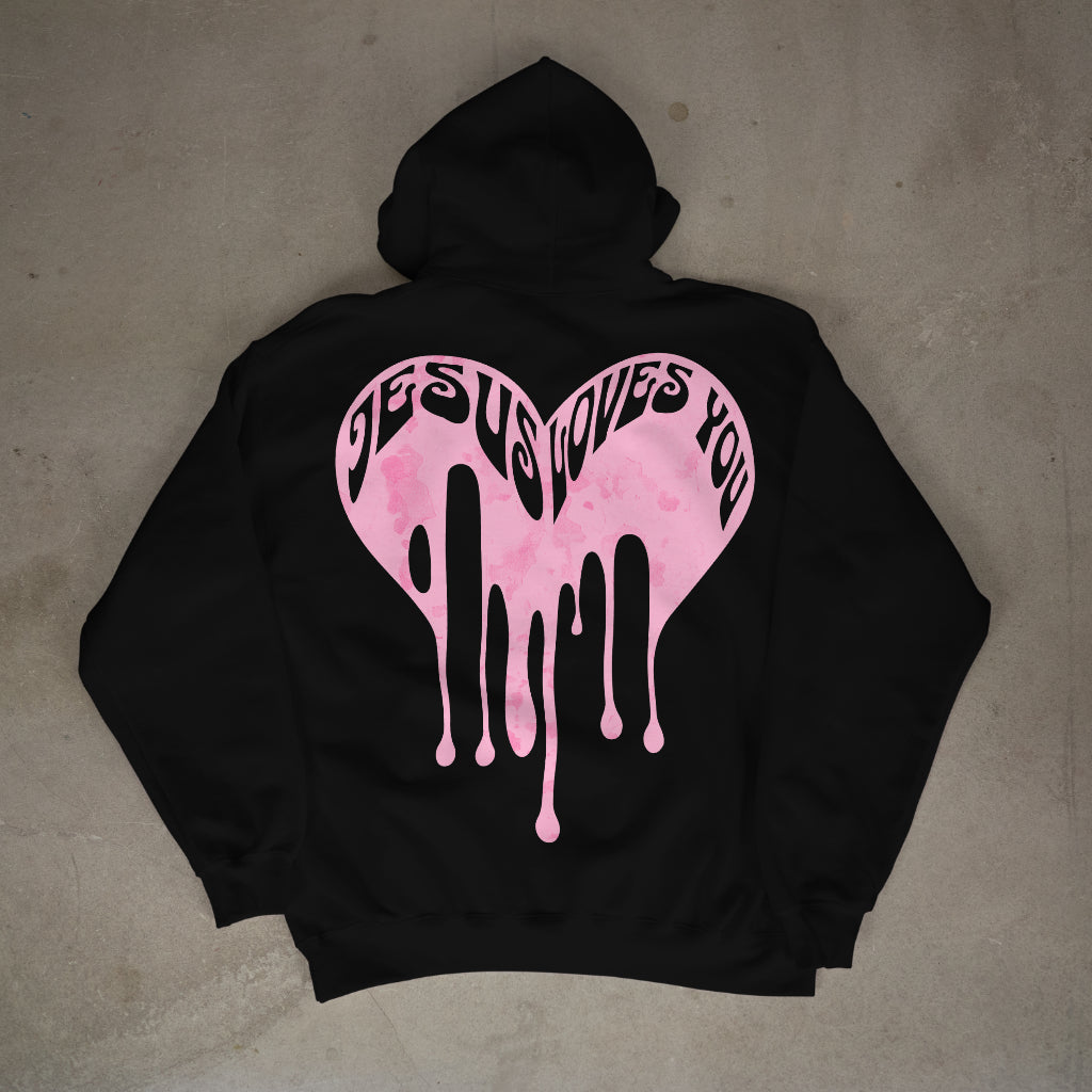 "Jesus Loves You" Premium Oversized Hoodie