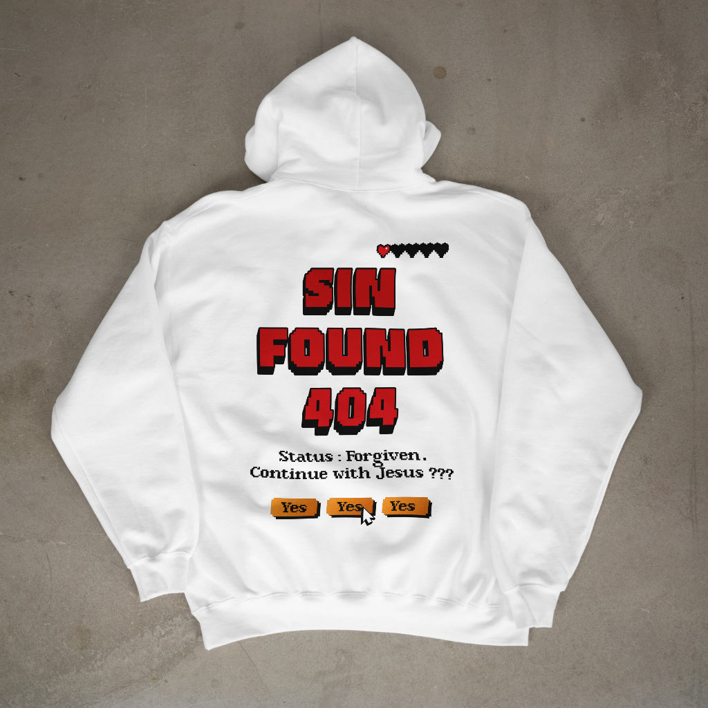 "Sin Found" Preamium Oversized Hoodie