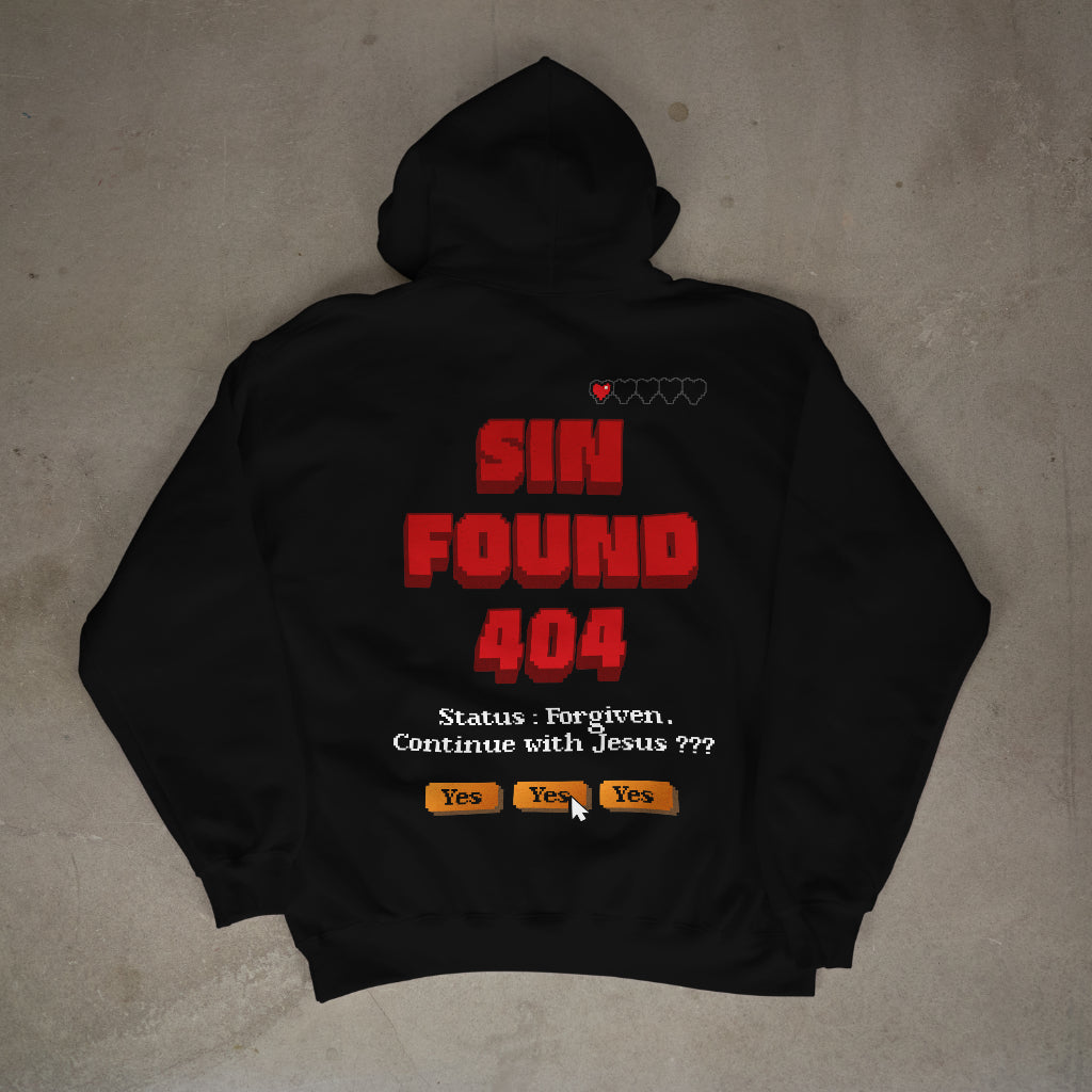 "Sin Found" Preamium Oversized Hoodie