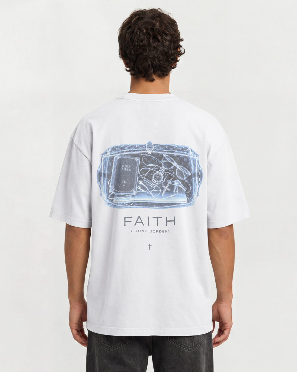 "FAITH BEYOND BORDERS" TEE