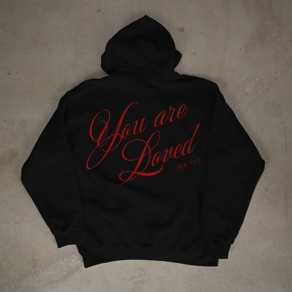 "You are Loved" Premium Oversized Hoodie