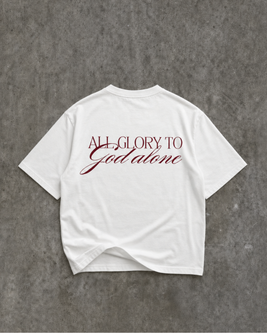 "ALL GLORY TO GOD ALONE" TEE