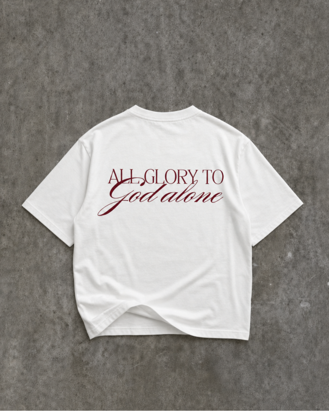 "ALL GLORY TO GOD ALONE" TEE