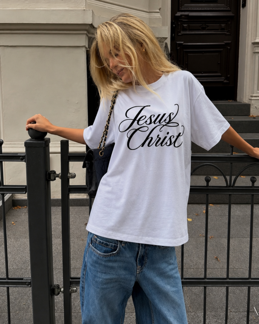 "JESUS CHRIST" TEE