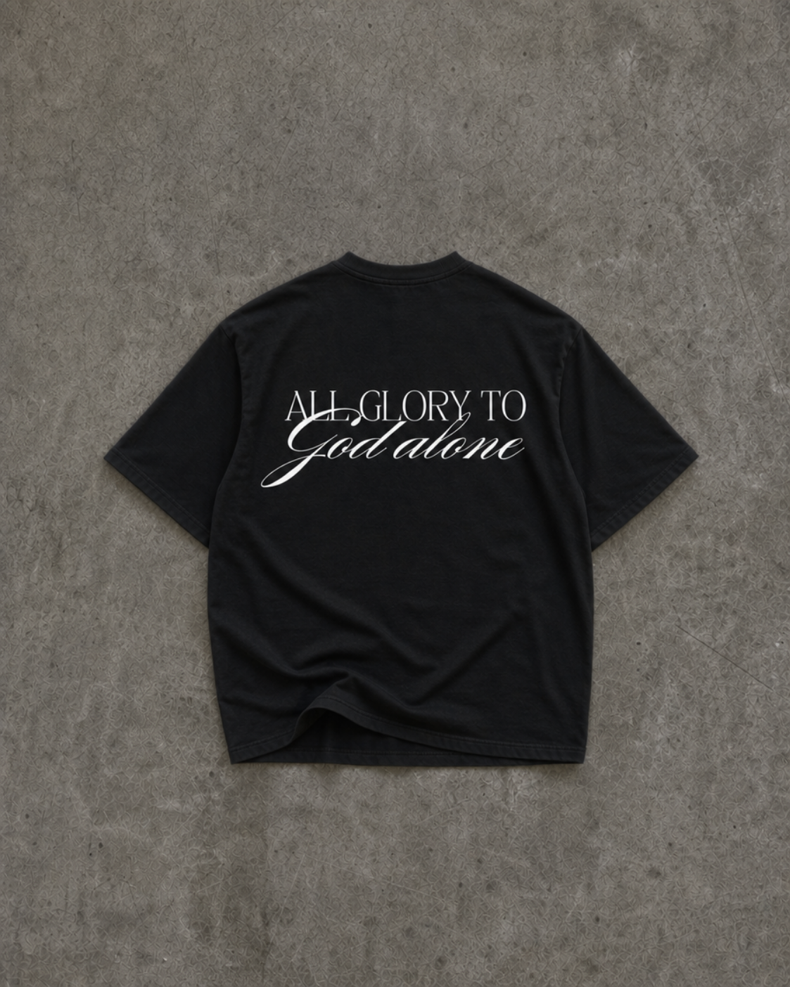 "ALL GLORY TO GOD ALONE" TEE