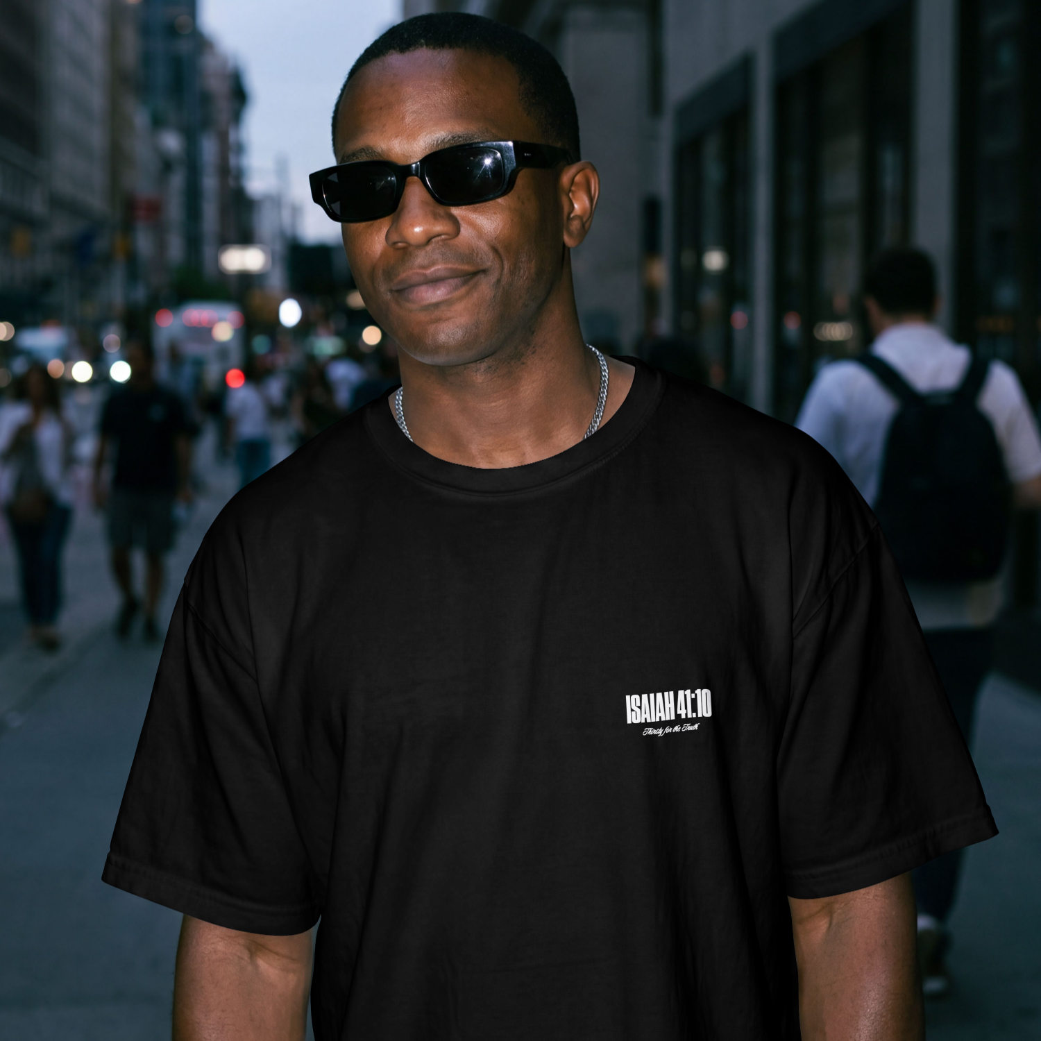 "ISAIAH 41:10" PREMIUM OVERSIZED TEE