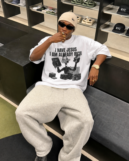 "I AM ALREADY RICH" TEE