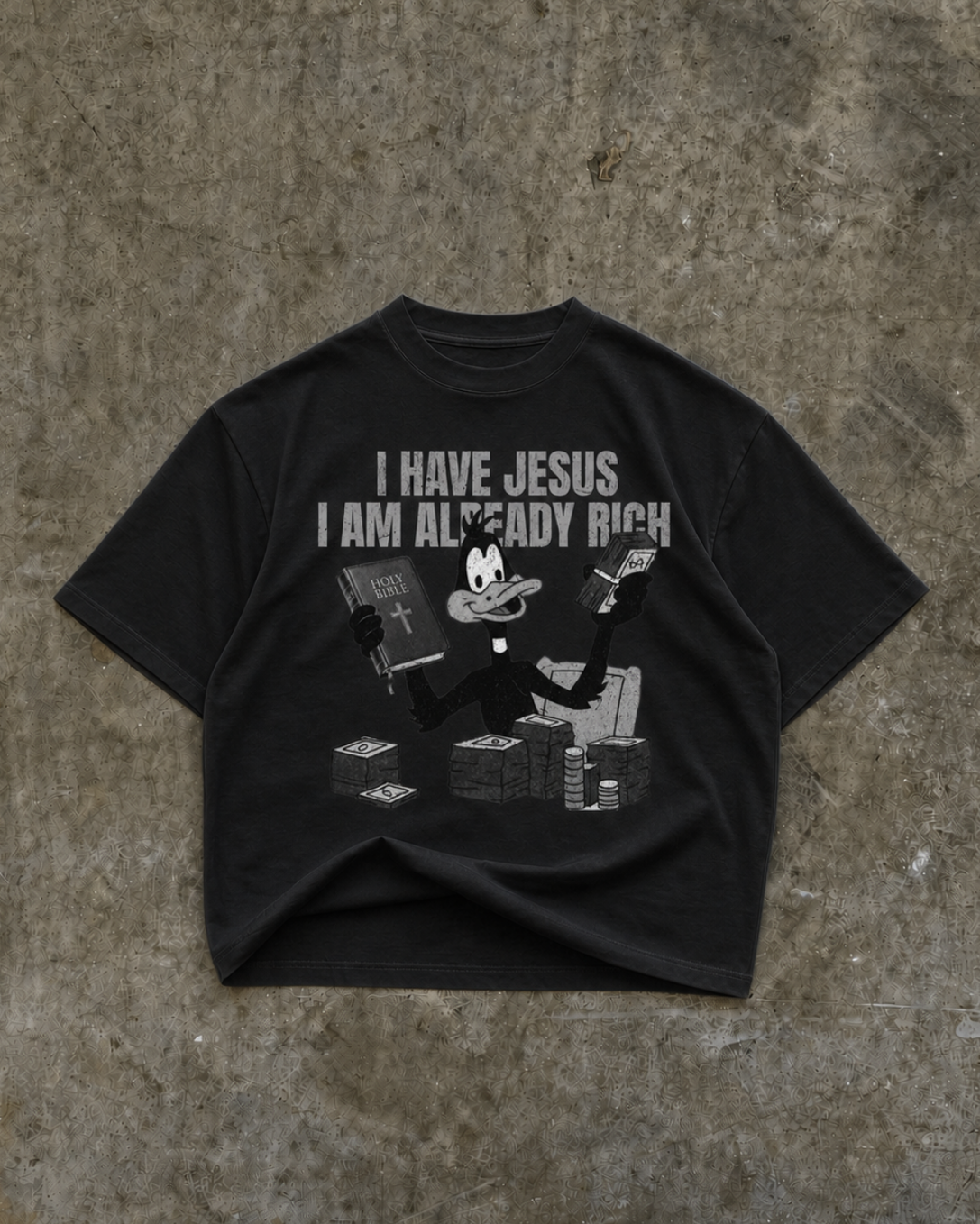 "I AM ALREADY RICH" TEE