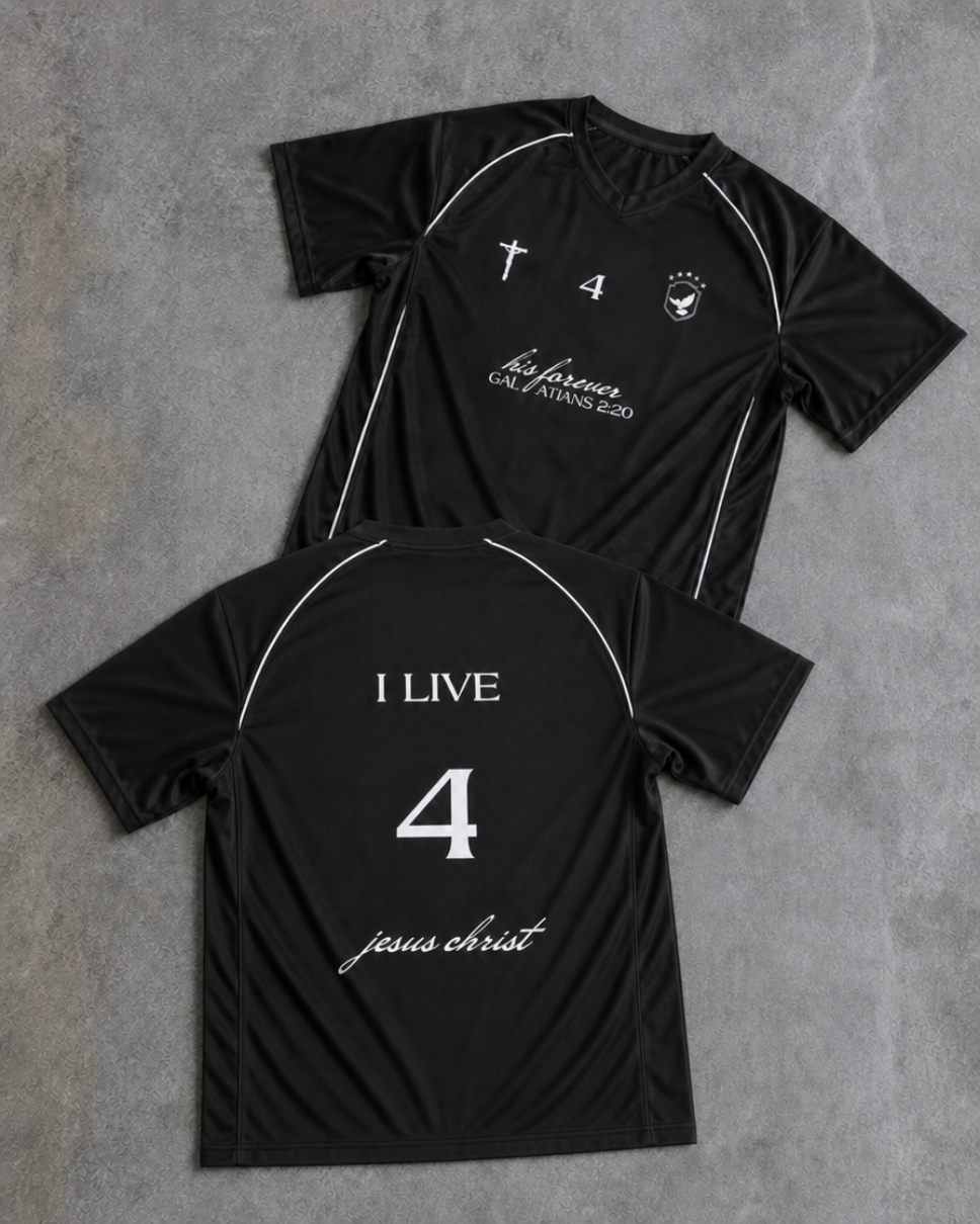 "I LIVE 4 JESUS CHRIST" JERSEY