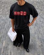 "LOVE LORD" OVERSIZED TEE